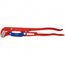KNIPEX (83 60 020) Rohrzange S-Maul mit Schnelleinstellung rot pulverbeschichtet Thumbnail 1