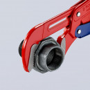 KNIPEX (83 60 020) Rohrzange S-Maul mit Schnelleinstellung rot pulverbeschichtet Thumbnail 5