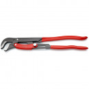 KNIPEX (83 61 020) Rohrzange S-Maul mit Schnelleinstellung mit Kunststoff überzogen grau pulverbeschichtet Thumbnail 2