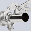 KNIPEX (81 03 250 SB) Siphon- und Connectorenzange "SpeedGrip" mit rutschhemmendem Kunststoff überzogen verchromt Thumbnail 3