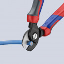 KNIPEX (95 12 165 SB) Kabelschere mit Comfort-Griffen brüniert Thumbnail 4
