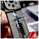 KNIPEX (97 32 240 SB) Crimpzange mit Mehrkomponenten-Hüllen schwarz lackiert Thumbnail 5
