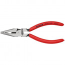 KNIPEX (08 21 145 SB) Spitz-Kombizange mit Kunststoff überzogen schwarz atramentiert Thumbnail 1