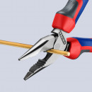 KNIPEX (08 22 145 SB) Spitz-Kombizange mit Comfort-Griffen schwarz atramentiert Thumbnail 4