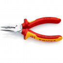 KNIPEX (08 26 145 SB) Spitz-Kombizange isoliert mit Mehrkomponenten-Hüllen, VDE-geprüft verchromt Thumbnail 2