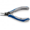 KNIPEX (34 42 130) Präzisions-Elektronik-Greifzange mit Mehrkomponenten-Hüllen brüniert Thumbnail 2