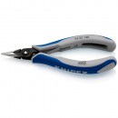KNIPEX (34 52 130) Präzisions-Elektronik-Greifzange mit Mehrkomponenten-Hüllen brüniert Thumbnail 1