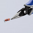 KNIPEX (34 52 130) Präzisions-Elektronik-Greifzange mit Mehrkomponenten-Hüllen brüniert Thumbnail 5