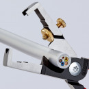 KNIPEX (13 62 180) KNIPEX StriX® Abisolierzangen mit Kabelschere mit Mehrkomponenten-Hüllen schwarz atramentiert Thumbnail 3