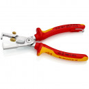 KNIPEX (13 66 180 T) KNIPEX StriX® Abisolierzangen mit Kabelschere isoliert mit 2K-Hüllen Thumbnail 2
