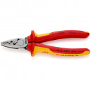 KNIPEX (97 78 180 SB) Crimpzange für Aderendhülsen isoliert mit Mehrkomponenten-Hüllen, VDE-geprüft Thumbnail 1