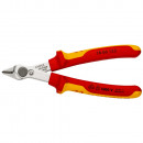 KNIPEX (78 06 125 SB) Electronic Super Knips® VDE isoliert mit Mehrkomponenten-Hüllen, VDE-geprüft Thumbnail 1