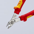 KNIPEX (78 06 125 SB) Electronic Super Knips® VDE isoliert mit Mehrkomponenten-Hüllen, VDE-geprüft Thumbnail 10