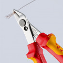 KNIPEX (78 06 125 SB) Electronic Super Knips® VDE isoliert mit Mehrkomponenten-Hüllen, VDE-geprüft Thumbnail 3