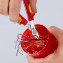 KNIPEX (78 06 125 SB) Electronic Super Knips® VDE isoliert mit Mehrkomponenten-Hüllen, VDE-geprüft Thumbnail 7