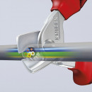 KNIPEX (95 16 160 SB) KNIPEX StepCut® Kabelschere isoliert mit Mehrkomponenten-Hüllen, VDE-geprüft verchromt Thumbnail 8