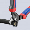 KNIPEX (95 12 160 SB) KNIPEX StepCut® Kabelschere mit Comfort-Griffen brüniert Thumbnail 5