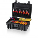 KNIPEX (00 21 34 HL S2) Werkzeugkoffer „Robust23 Start" Elektro 24-teilig Thumbnail 1
