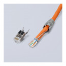 KNIPEX (97 51 13) Crimpzange für RJ45-Westernstecker mit Mehrkomponenten-Hüllen brüniert Thumbnail 6