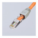KNIPEX (97 51 13) Crimpzange für RJ45-Westernstecker mit Mehrkomponenten-Hüllen brüniert Thumbnail 7