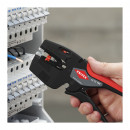 KNIPEX (12 72 190 SB) KNIPEX NexStrip® Elektriker-Multiwerkzeug mit rutschhemmenden Kunststoff-Hüllen Thumbnail 5