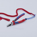 KNIPEX (08 22 185 SB) Spitz-Kombizange mit Comfort-Griffen schwarz atramentiert Thumbnail 6