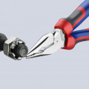 KNIPEX (08 25 185 SB) Spitz-Kombizange mit Comfort-Griffen verchromt Thumbnail 3