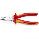 KNIPEX (08 26 185 SB) Spitz-Kombizange isoliert mit Mehrkomponenten-Hüllen, VDE-geprüft verchromt Thumbnail 2