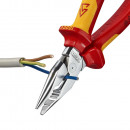 KNIPEX (08 26 185 SB) Spitz-Kombizange isoliert mit Mehrkomponenten-Hüllen, VDE-geprüft verchromt Thumbnail 4