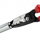 KNIPEX (13 72 200 ME) Multifunktions-Elektrikerzange metrisches Modell mit Mehrkomponenten-Hüllen schwarz atramentiert Thumbnail 6