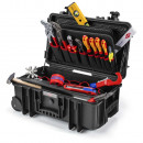 KNIPEX (00 21 33 S) Werkzeugkoffer "Robust26 Move" Sanitär 17-teilig Thumbnail 1