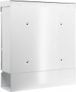 ASW Briefkasten-Set (Höhe 405 mm Breite 364 mm Tiefe 110 mm / weiß verzinkter Stahl) - NewYork 850 W Thumbnail 5