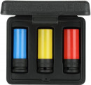 Gedore Schlagschraubersteckschlüsselsatz (3-teilig 1/2 “ / Schlüsselweiten 17 / 19 / 21 mm) - 3300578 Thumbnail 1