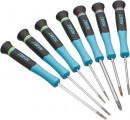 NW-HAZET Feinmechanikerschraubendrehersatz (7-teilig / Kreuzschlitz PH Schlitz Profil) - 811EL/7 Thumbnail 1