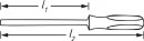 NW-HAZET Bit-Ratschenschraubendreher (Klingenlänge 115 mm / 3-Komponenten-Griff) - 811R-3 Thumbnail 2