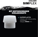 Halder Spalthammer (4100 g Stiellänge 850 mm / Hickory) - 3007.160 Thumbnail 3