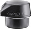Halder Schonhammerkopf (Kopf-Ø 60 mm / Gummi schwarz mittelhart) - 3202.260 Thumbnail 1