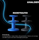 Halder Magnethalter Ø 65 mm schwarz - 3688.003 Thumbnail 11