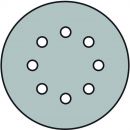 KLINGSPOR Haftschleifscheibe (GLS 5 125 mm Körnung 100 / für Holz / Metall Korund / Inhalt: 50 Stück) - 89491 Thumbnail 4