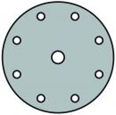 KLINGSPOR Haftschleifscheibe (GLS 1 150 mm Körnung 240 / für Holz / Metall Korund / Inhalt: 50 Stück) - 89451 Thumbnail 4