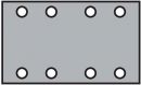 KLINGSPOR Haftschleifstreifen (GLS 18 Körnung 120 / für Farbe/Lack/Spachtel/Holz Korund / Inhalt: 100 Stück) - 147169 Thumbnail 3