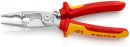 NW-BESSEY Pince d'installation électrique (longueur 200 mm VDE / manchons multi-composants chromés) - 13 96 200 Thumbnail 5