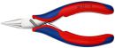 NW-KNIPEX Elektronik-Greifzange (Gesamtlänge 115 mm / flachrunde Backen Form 2) - 35 22 115 Thumbnail 5