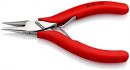 NW-KNIPEX Elektronik-Greifzange (Gesamtlänge 115 mm / flachbreite Backen Form 2) - 35 21 115 Thumbnail 4