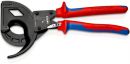 NW-KNIPEX Kabelschneider (Gesamtlänge 320 mm max. 60 (600 mm²) mm / poliert Mehrkomponenten-Hüllen) - 95 32 320 Thumbnail 1