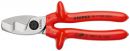 NW-KNIPEX Kabelschere (Länge 200 mm / Kopf verchromt VDE) - 95 17 200 Thumbnail 7