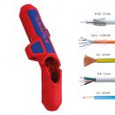 NW-KNIPEX Universal Abmantelungswerkzeug Gesamtlänge 130 mm - 16 95 01 SB Thumbnail 3