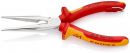 NW-KNIPEX Flachrundzange (Länge 200 mm / gerade VDE mit Befestigungsöse) - 26 16 200 T Thumbnail 3
