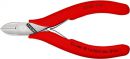 NW-KNIPEX Elektronik-Seitenschneider (Länge 115 mm Form 0 / Facette ja Kunststoffüberzug) - 77 01 115 Thumbnail 6