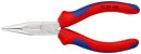 NW-KNIPEX Flachrundzange (Länge 140 mm flach/rund gerade / Mehrkomponenten-Hüllen) - 25 05 140 Thumbnail 4
